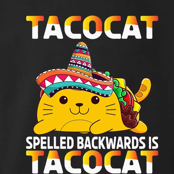 Tacocat Spelled Backward Is Tacocat Taco Cat Toddler Hoodie