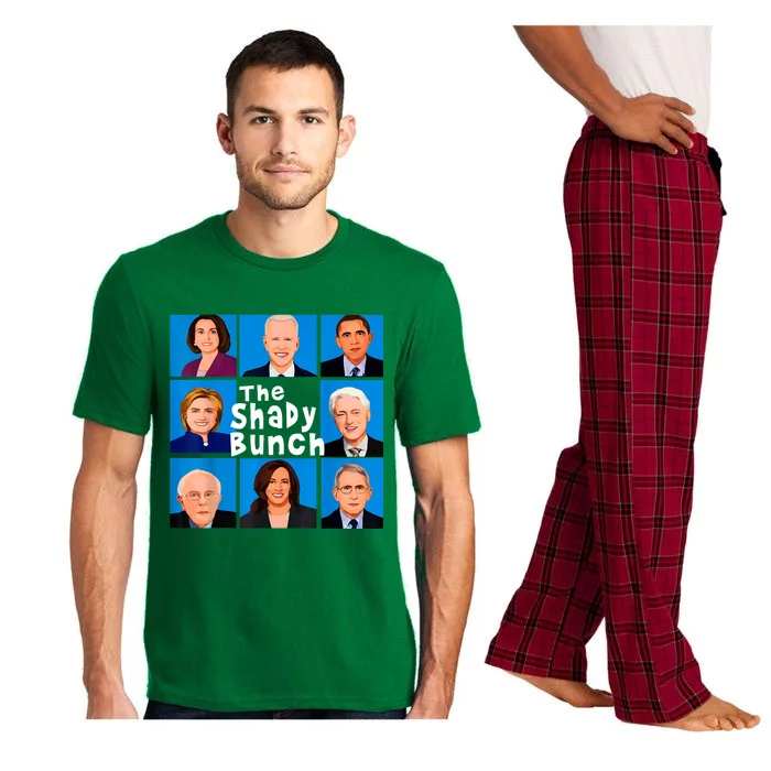 The Shady Bunch Anti Biden Obama Clinton Funny Vote Trump Pajama Set