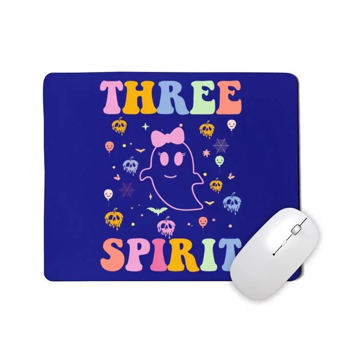 Three Spirit Birthday Decorations Halloween Themed 3Rd Bday Gift Mousepad