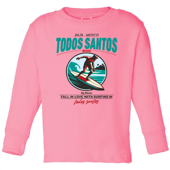 Todos Santos Beach Toddler Long Sleeve Shirt