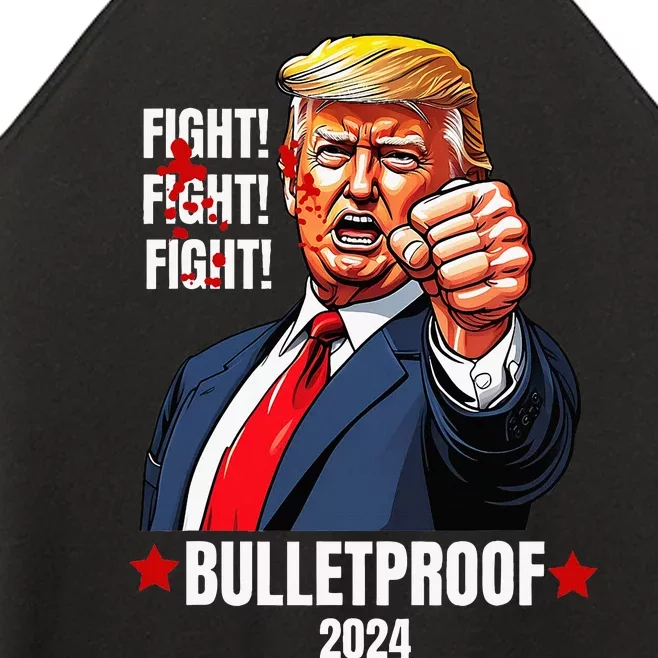 Trump Shot Bulletproof Bloody Ear Bleeding Butler Pa Trump Women’s Perfect Tri Rocker Tank