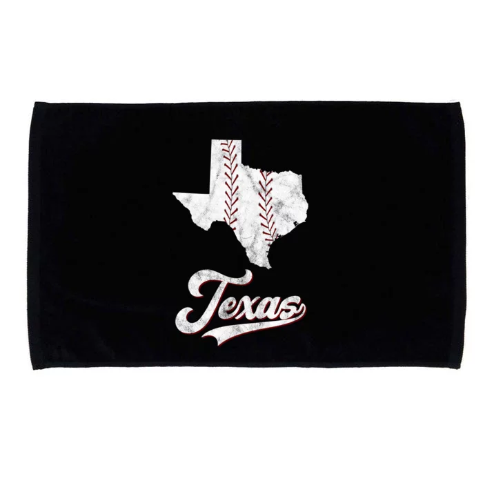 Texas State Baseball Lover Microfiber Hand Towel