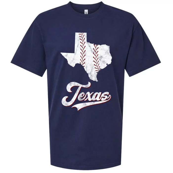 Texas State Baseball Lover Sueded Cloud Jersey T-Shirt