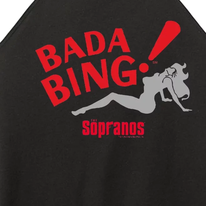 The Sopranos Bada Bing! Adult Women’s Perfect Tri Rocker Tank