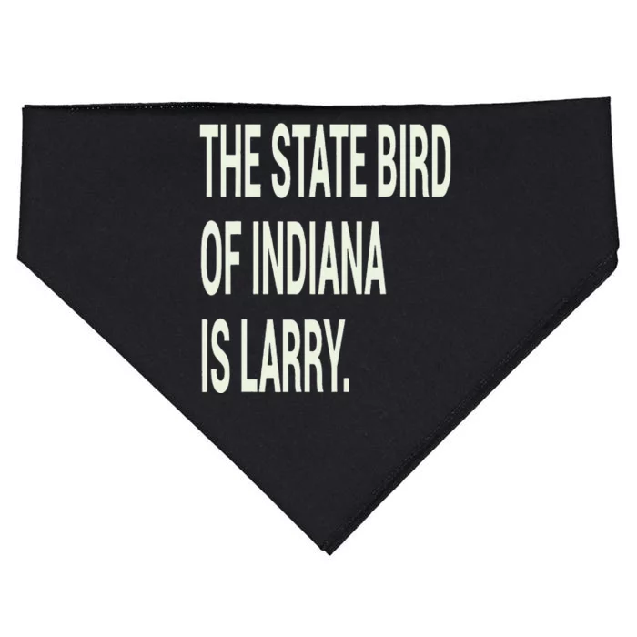 The State Bird Of Indiana Is Larry USA-Made Doggie Bandana