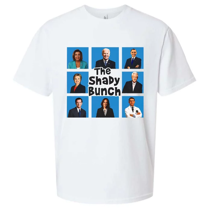 The Shady Bunch Funny Anti Joe Sueded Cloud Jersey T-Shirt