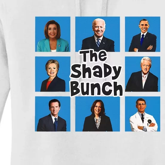 The Shady Bunch Funny Anti Joe Women's Pullover Hoodie