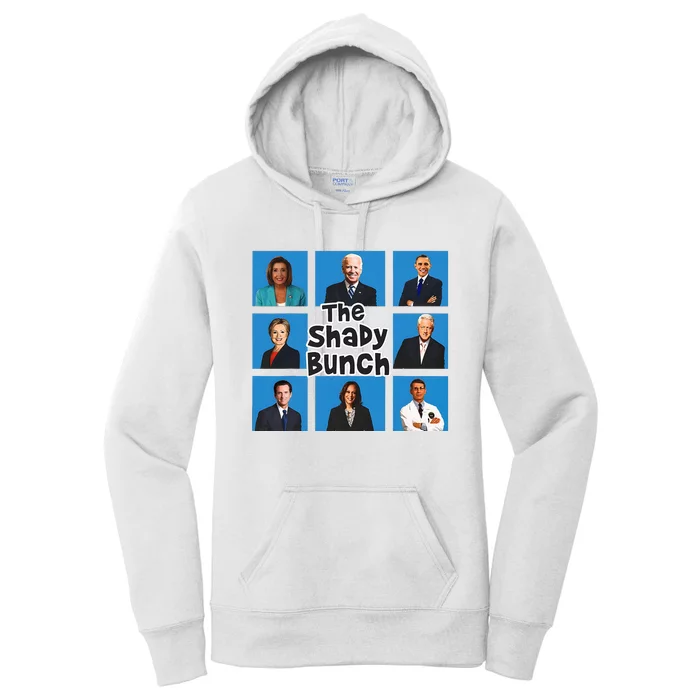 The Shady Bunch Funny Anti Joe Women's Pullover Hoodie