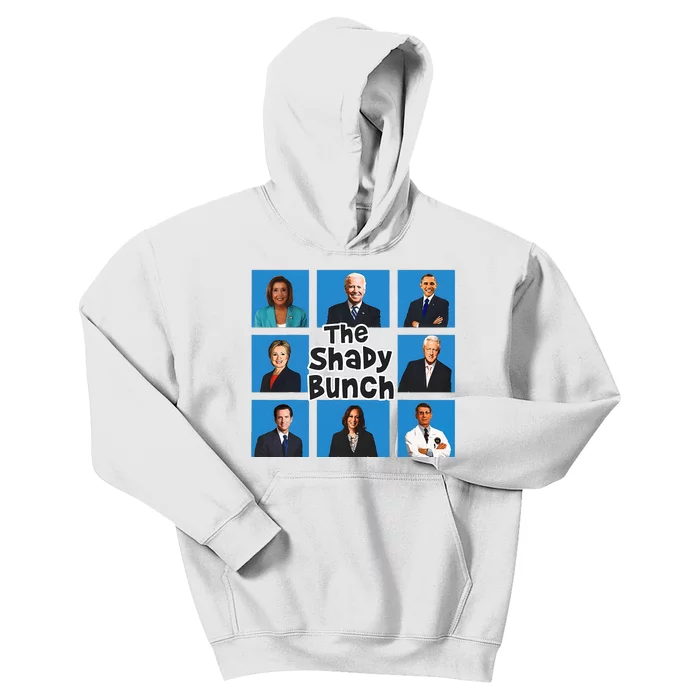 The Shady Bunch Funny Anti Joe Kids Hoodie