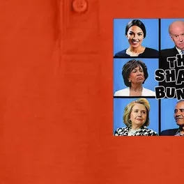 The Shady Bunch Funny Past Presidents Dry Zone Grid Performance Polo