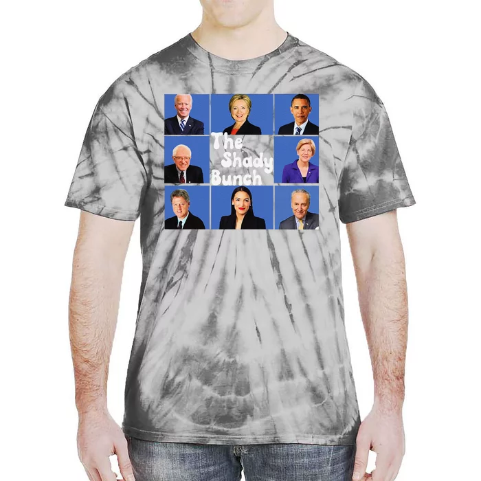 The Shady Bunch Funny Anti Joe Tie-Dye T-Shirt