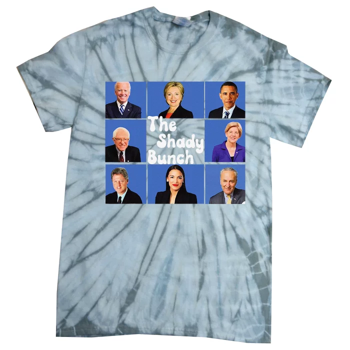 The Shady Bunch Funny Anti Joe Tie-Dye T-Shirt