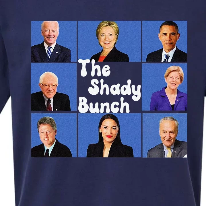 The Shady Bunch Funny Anti Joe Sueded Cloud Jersey T-Shirt