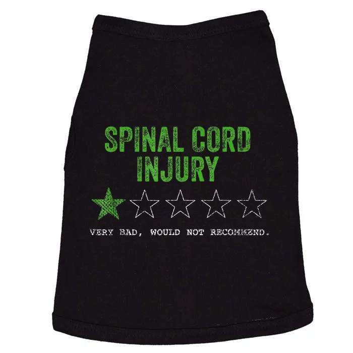 Tu Spinal Cord Injury Awareness Month Costume Ribbon Doggie Tank