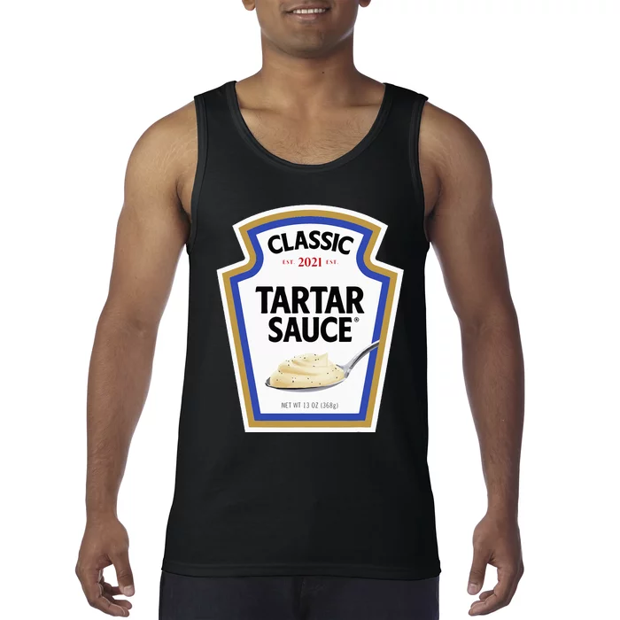 Tartar Sauce Condiment DIY Halloween Costume Matching Group Tank Top