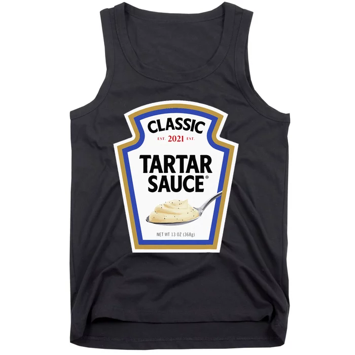 Tartar Sauce Condiment DIY Halloween Costume Matching Group Tank Top