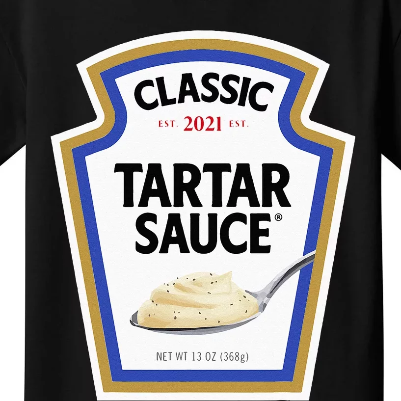 Tartar Sauce Condiment DIY Halloween Costume Matching Group Kids T-Shirt