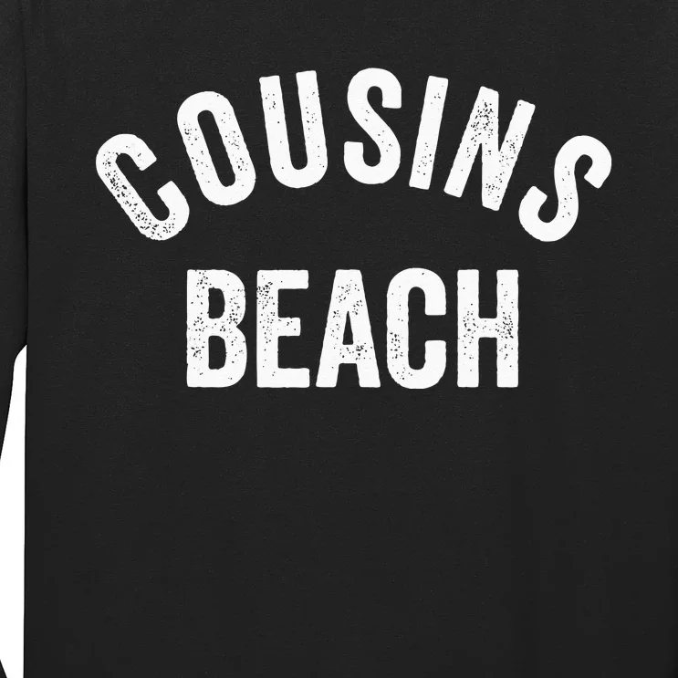 The Summer Cousins Beach I Turned Pretty College Letters Long Sleeve Shirt