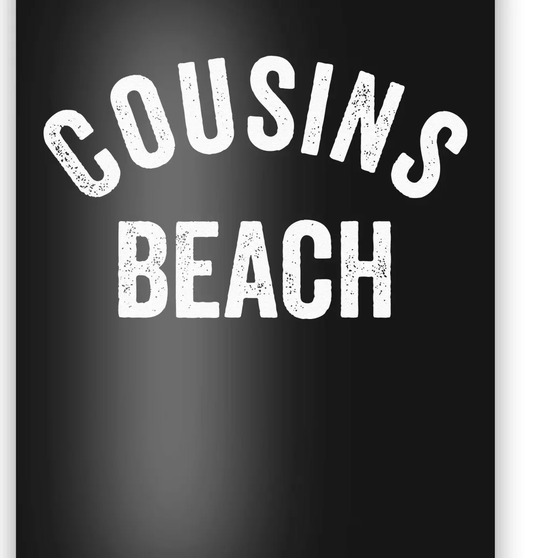 The Summer Cousins Beach I Turned Pretty College Letters Poster