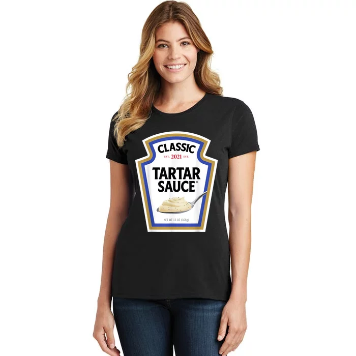 Tartar Sauce Condiment DIY Halloween Costume Matching Group Women's T-Shirt