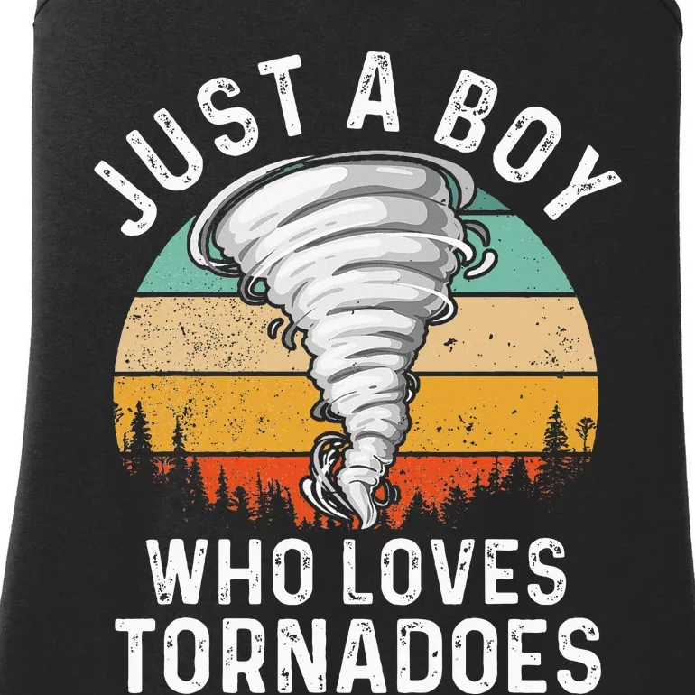 Tornado Storm Chasing Twister Hurricane Ladies Essential Tank