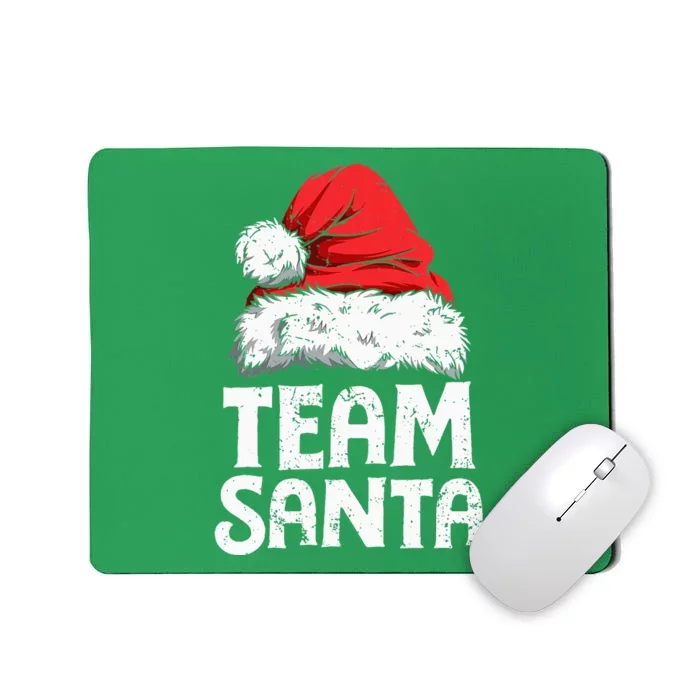 Team Santa Christmas Squad Family Matching Pajamas Mousepad