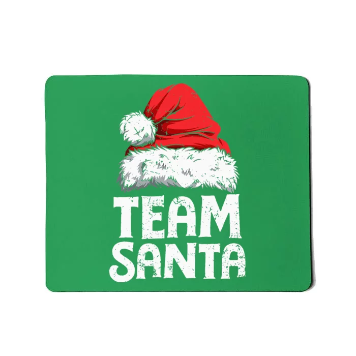 Team Santa Christmas Squad Family Matching Pajamas Mousepad