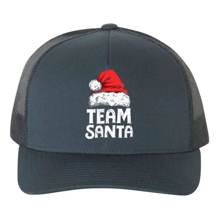 Team Santa Christmas Squad Family Matching Pajamas Yupoong Adult 5-Panel Trucker Hat