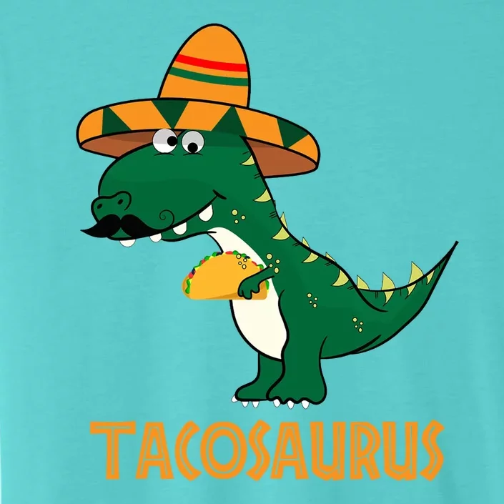 Taco Saurus Cinco De Mayo Dinosaur ChromaSoft Performance T-Shirt