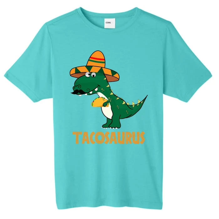 Taco Saurus Cinco De Mayo Dinosaur ChromaSoft Performance T-Shirt