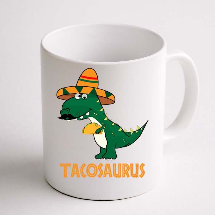 Taco Saurus Cinco De Mayo Dinosaur Front & Back Coffee Mug