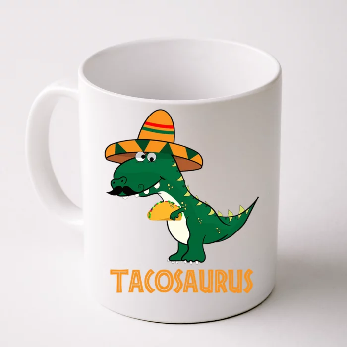 Taco Saurus Cinco De Mayo Dinosaur Front & Back Coffee Mug