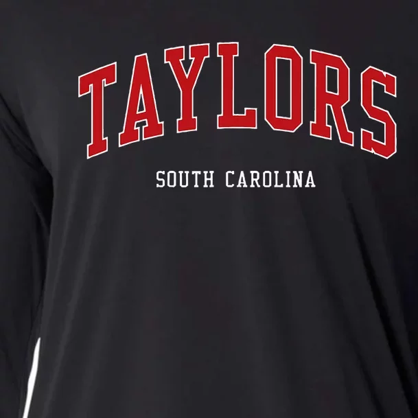 Taylors South Carolina College University Style Cooling Performance Long Sleeve Crew