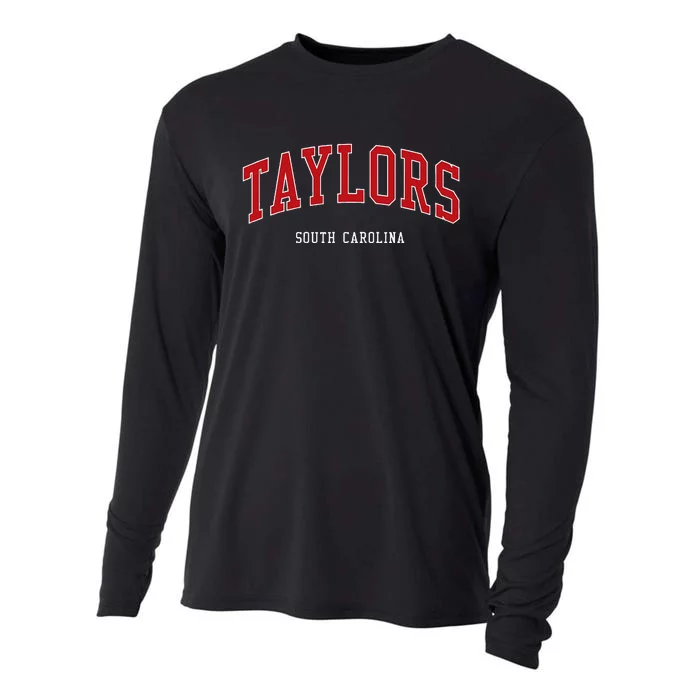 Taylors South Carolina College University Style Cooling Performance Long Sleeve Crew