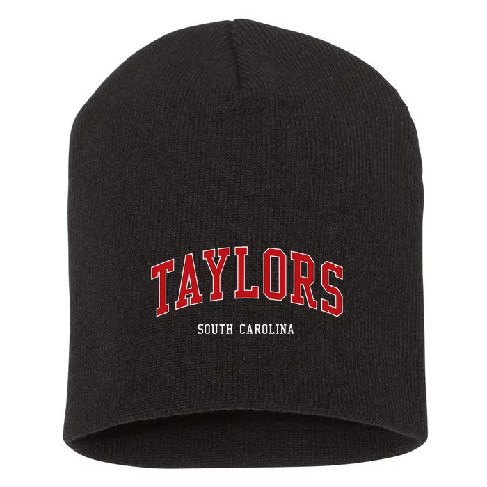 Taylors South Carolina College University Style Short Acrylic Beanie