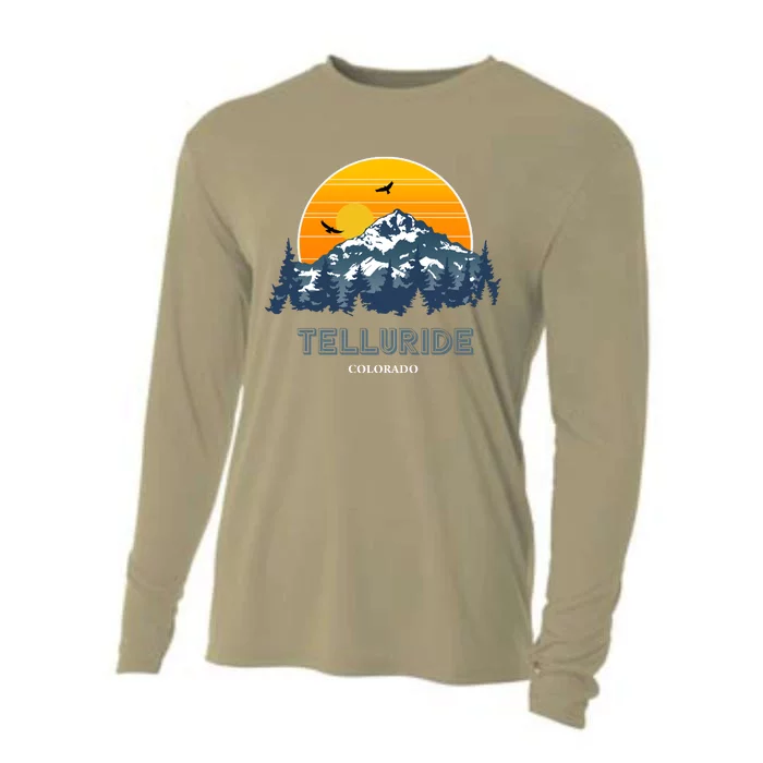 The Springs Colorado New Vector Design Cooling Performance Long Sleeve Crew