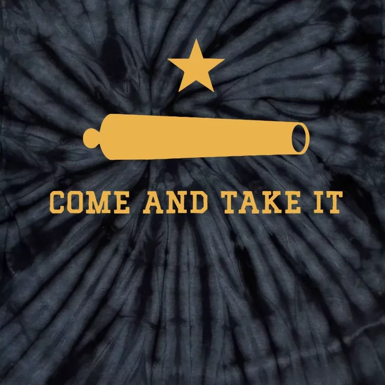 Texas State Come And Take It Historic Slogan With Canon 1836 Tie-Dye T-Shirt