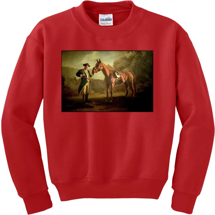 The Sopranos Commendatore Tony Soprano Painting Kids Sweatshirt