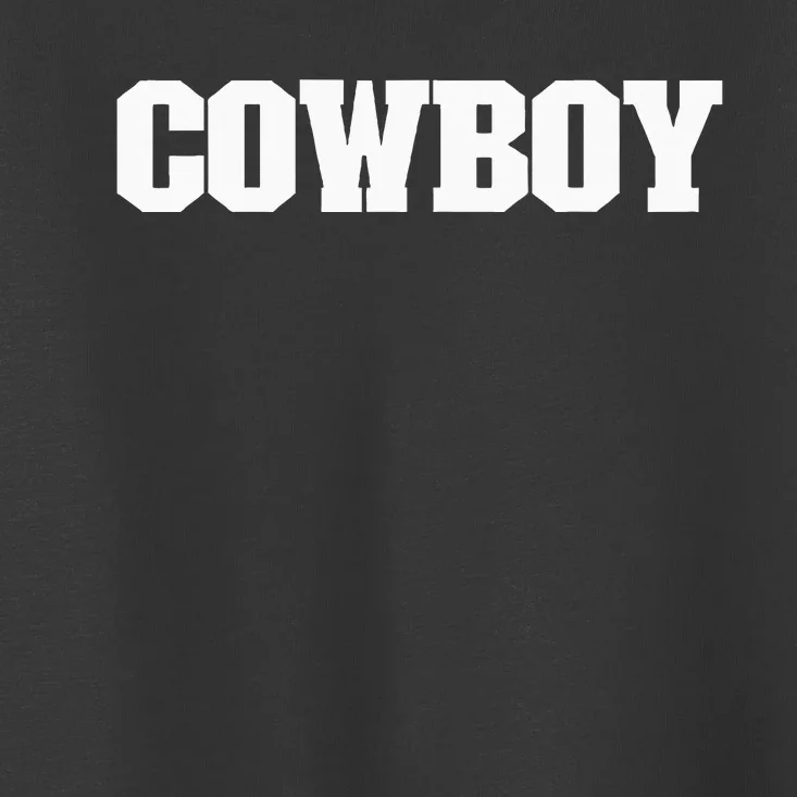 That Says Cowboy Toddler T-Shirt