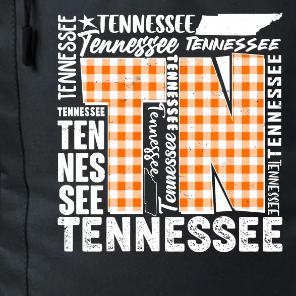 Tennessee State College Sports Fan Word Text Art Daily Commute Backpack