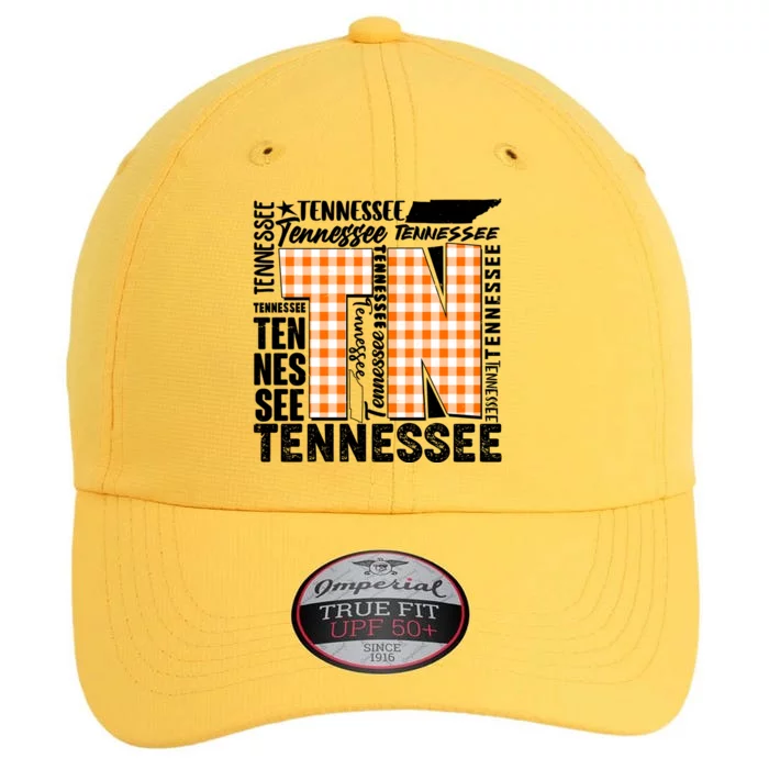 Tennessee State College Sports Fan Word Text Art The Original Performance Cap