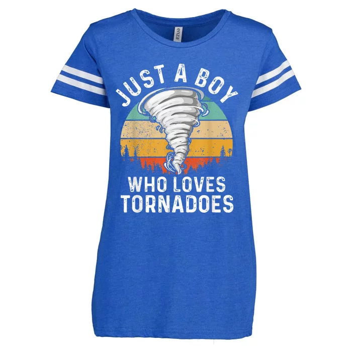 Tornado Storm Chasing Twister Hurricane Enza Ladies Jersey Football T-Shirt