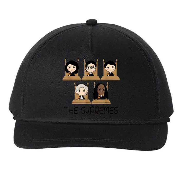 The Supremes Court USA Ketanji Brown Jackson RBG Cute Snapback Five-Panel Rope Hat