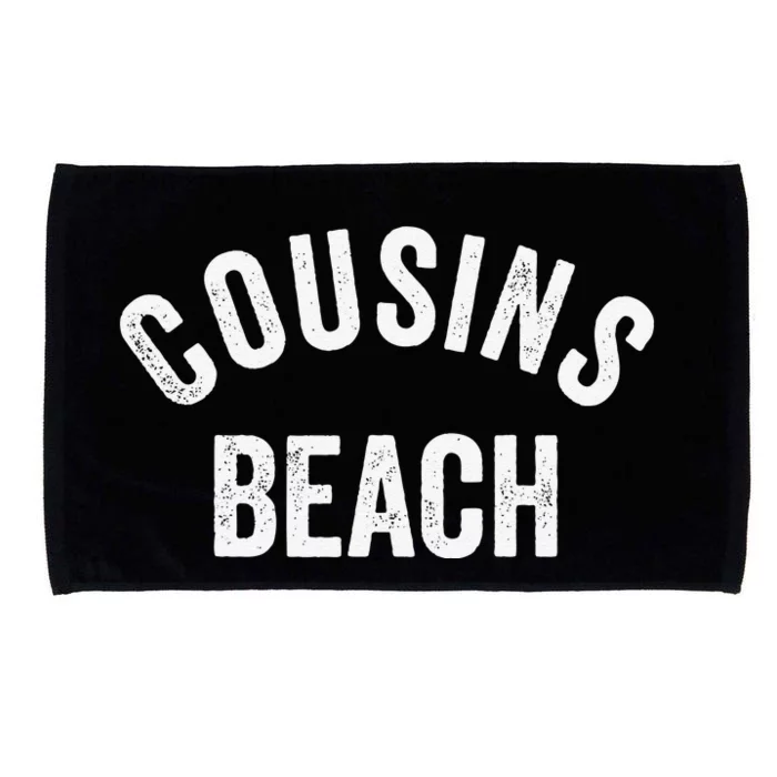 The Summer Cousins Beach I Turned Pretty College Letters Microfiber Hand Towel