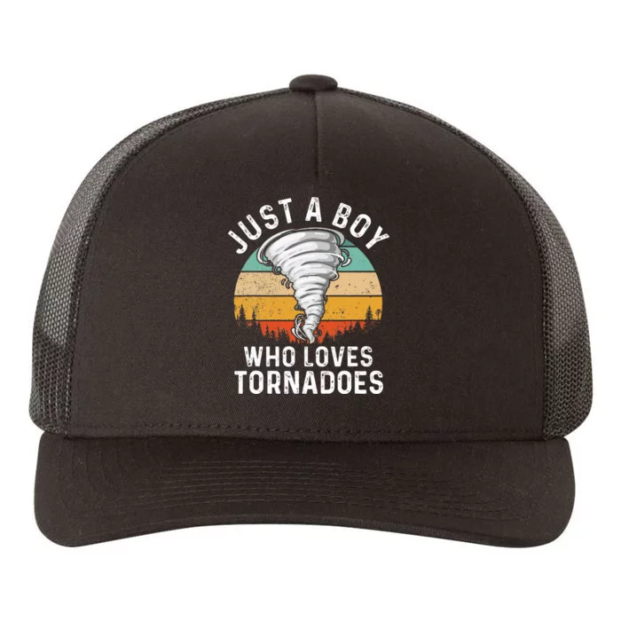 Tornado Storm Chasing Twister Hurricane Yupoong Adult 5-Panel Trucker Hat