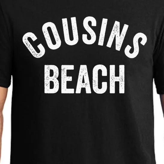 The Summer Cousins Beach I Turned Pretty College Letters Pajama Set