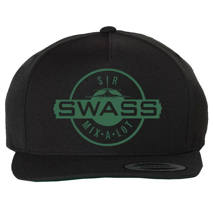 The Swass Cool Vector Design Wool Snapback Cap