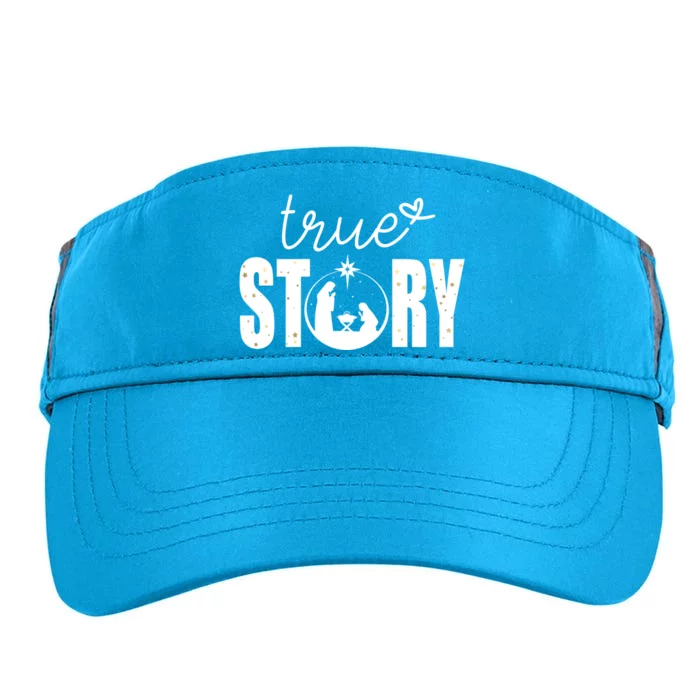 True Story Christmas Holy Christian Adult Drive Performance Visor