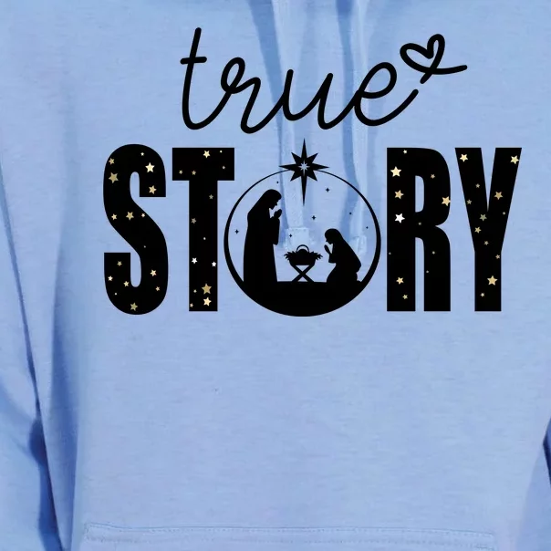 True Story Christmas Holy Christian Unisex Surf Hoodie