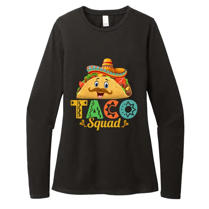 Taco Squad Cinco De Mayo Celebration Womens CVC Long Sleeve Shirt